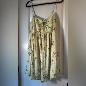 NWT Abercrombie & Fitch Multicolor Floral Babydoll Dress